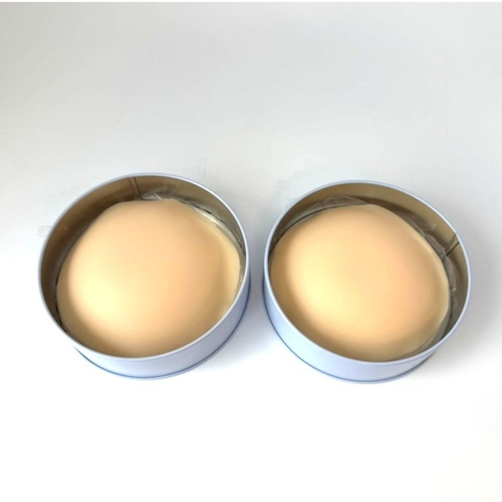 2 Pack BOOMBA Magic Nipple Covers Adhesive Reusable Silicone Sand 10cm Tin NEW